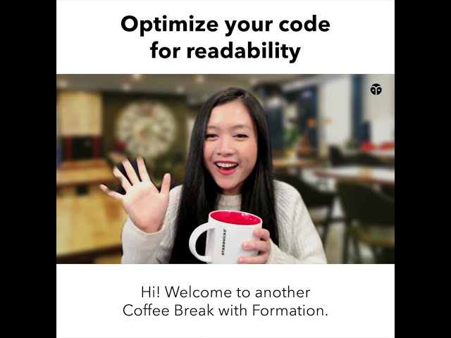 Optimize Your Code for Readability