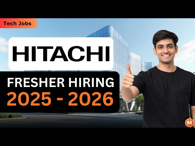 Hitachi Hiring Freshers 🔥 Python Backend Developer + Software Engineer Jobs 2026