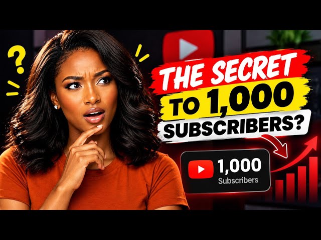 Trying To Reach 1,000 Subscriber's? Don't Ignore This.
