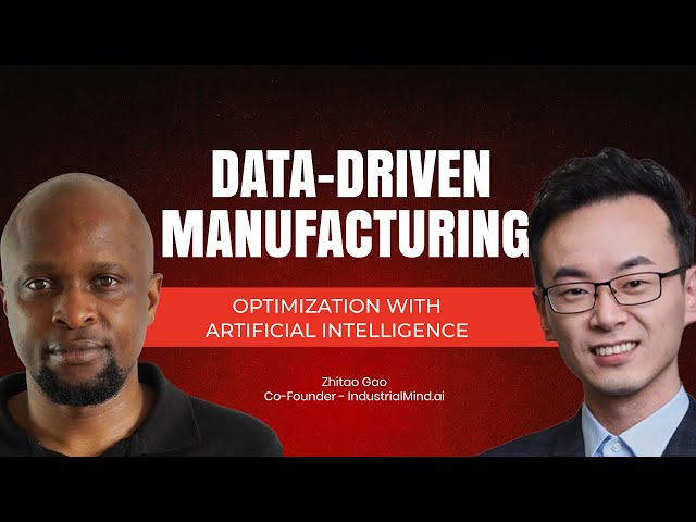 Data Driven Manufacturing Optimization with Artificial Intelligence