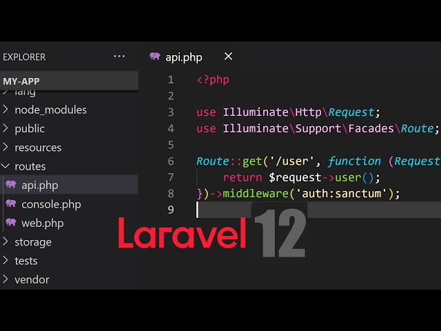 🎬 Setting up a Laravel 12 API from scratch 🚀 | Step-by-step guide for beginners