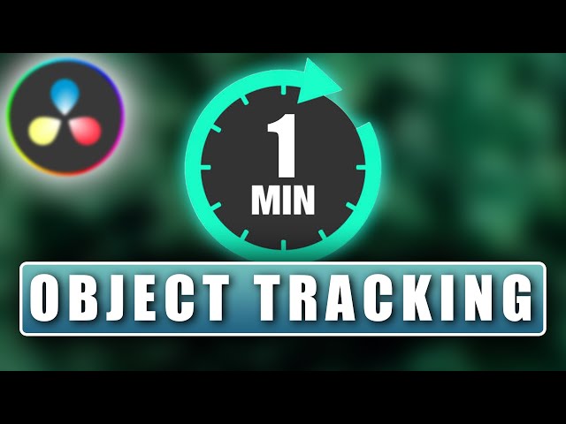HOW TO Object Tracking | Davinci Resolve 18 Tutorial