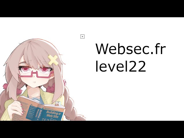 Websec.fr - level22