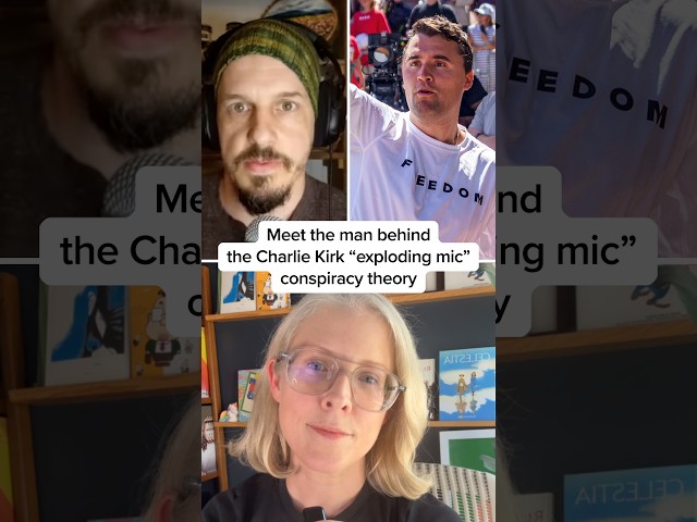 Meet the man behind the Charlie Kirk “exploding mic” conspiracy theory