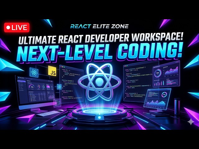 🚀 React Mastery LIVE 2026 | Advanced Hooks, Redux, SSR, Testing & More