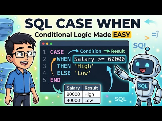 SQL CASE WHEN Explained | Conditional Logic in SQL