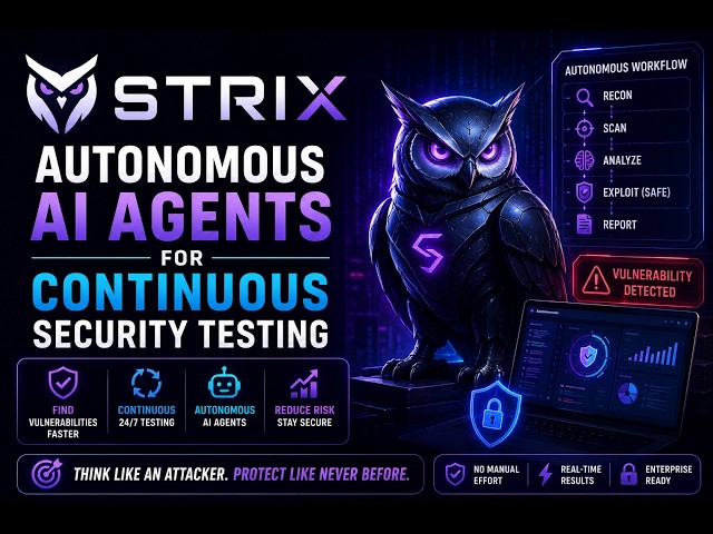 Strix: Autonomous AI Agents for Continuous Security Testing