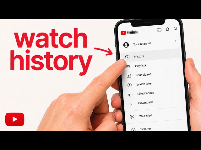 How to View YouTube Watch History