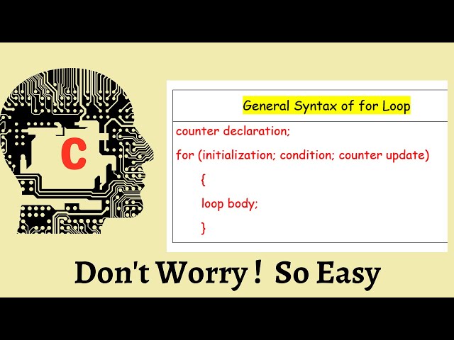 For loop in C programing ||  HSC ICT Chapter 5|| loop structure