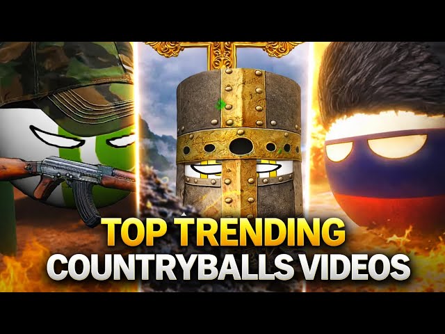 TOP TRENDING COUNTRYBALLS VIDEOS (COMPILATION) 🥶