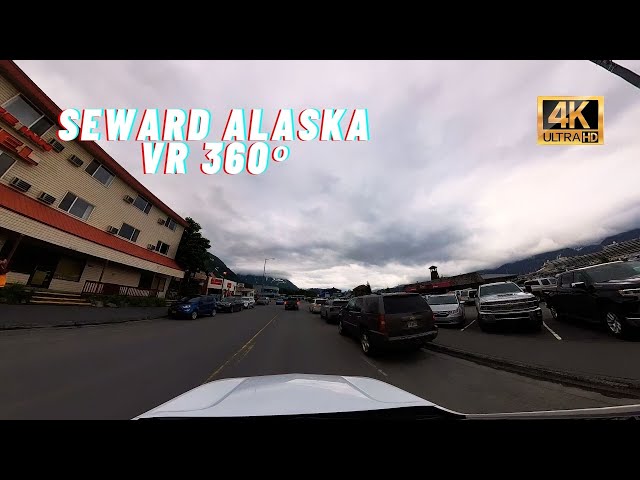 Seward, Alaska VR 360° Drive Tour July 3rd. 2023 21:00pm