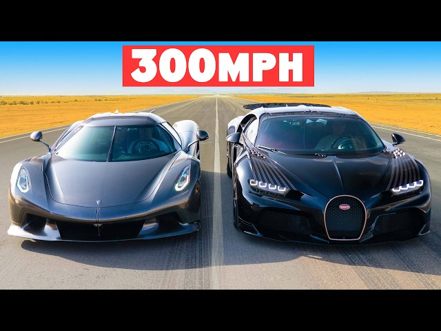 Fastest Koenigsegg v Fastest Bugatti: DRAG RACE