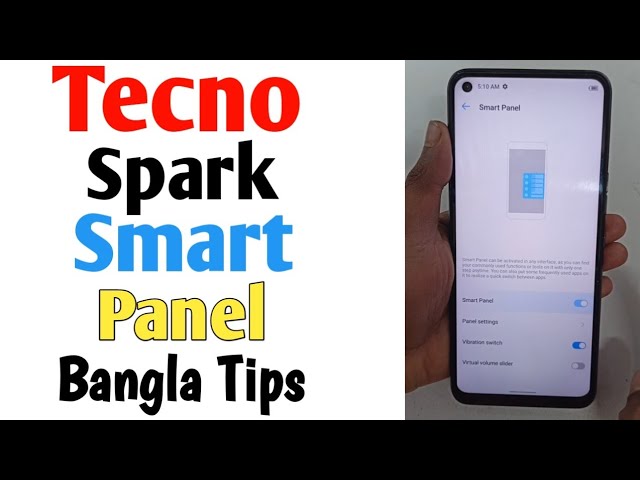 How To Tecno Spark Smart Panel Setting ✅Uzzol Technology