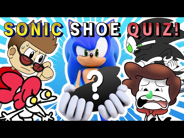 I Made a HARD Sonic SHOE Quiz! (ft. Saltydkdan, RadicalSoda, & ShrugPod)