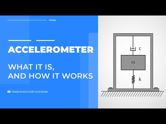 ACCELEROMETER - What it is and how it works