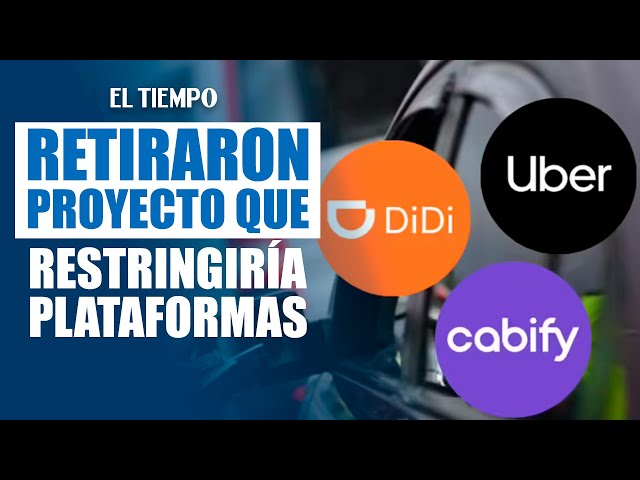 Government withdraws bill that sought to restrict digital transportation platforms | EL TIEMPO