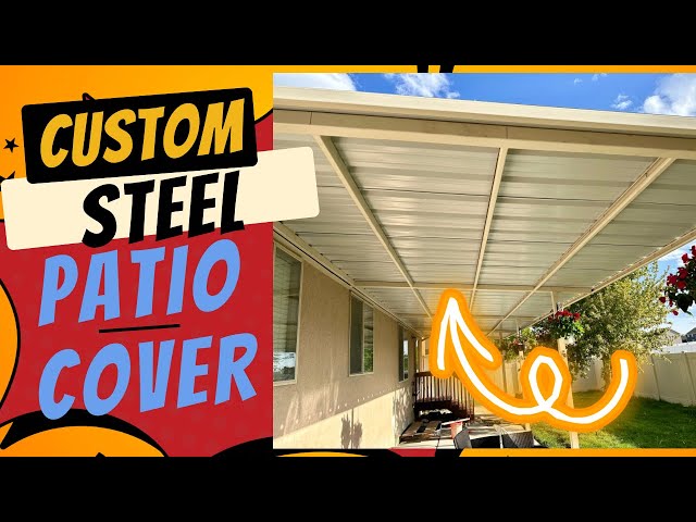 The perfect steel patio cover/ carport