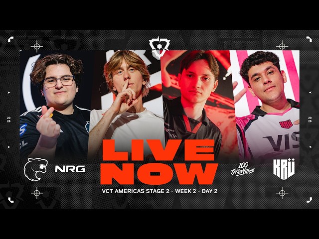 100T vs KRU - VCT Americas Stage 2 - Week 2 Day 2
