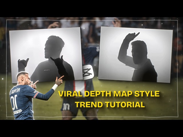 New viral depth map style trend tutorial on capcut✨