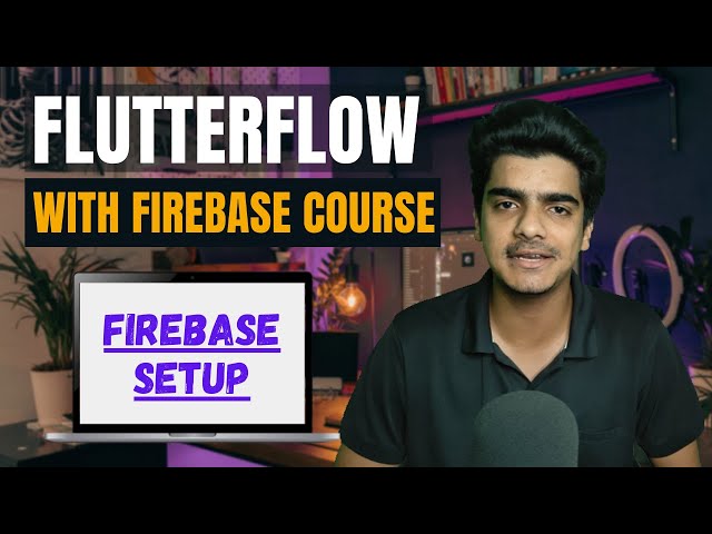 Firebase Setup In FlutterFlow | FlutterFlow With Firebase Course