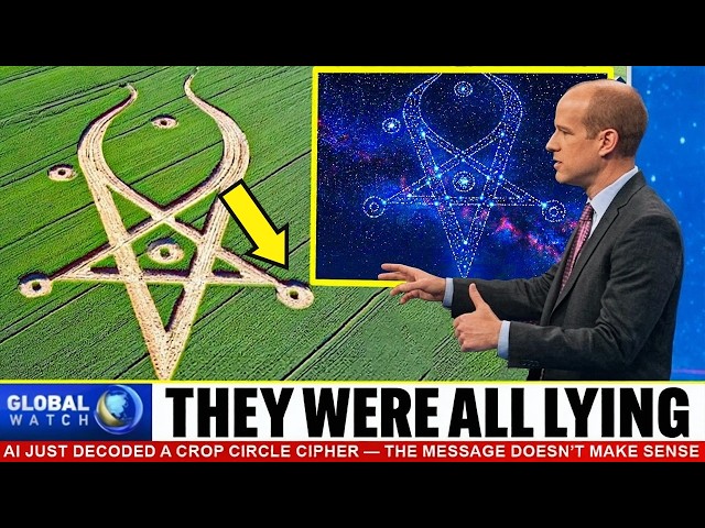 AI Just Decoded a Crop Circle Cipher — The Message Doesn’t Make Sense