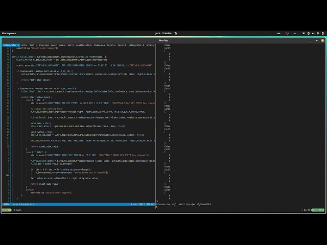 pt 1 | Building a dynamic programming language from scratch in C #coding #clanguage 