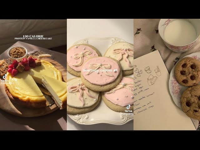baking therapy to heal you | tiktok compilation 🧁🎂💐