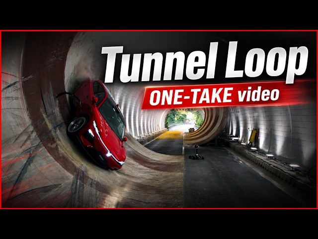 Tunnel Loop Challenge - ONE-TAKE video - VOYAH Passion S