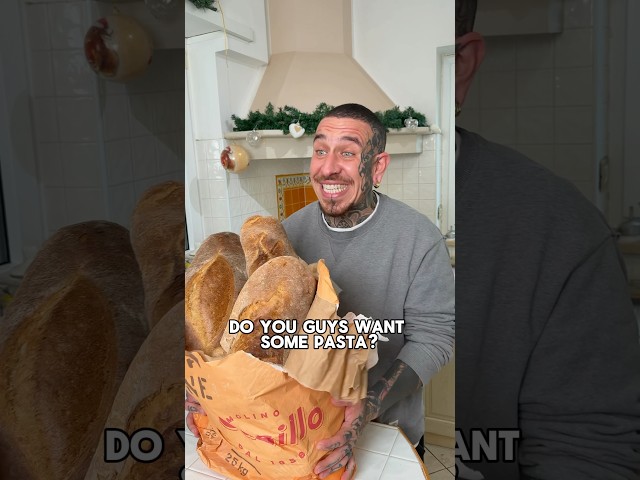 He made PASTA from BREAD @SpicyMoustache