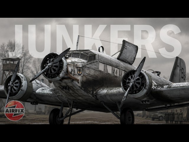 Airfix's Brand New 1/72 Junkers JU-52 | Full Build | 4K