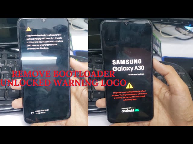 How To Hide Bootloader Unlock Warning in Any Samsung Phone | Remove Bootloader Unlocked Warning Logo