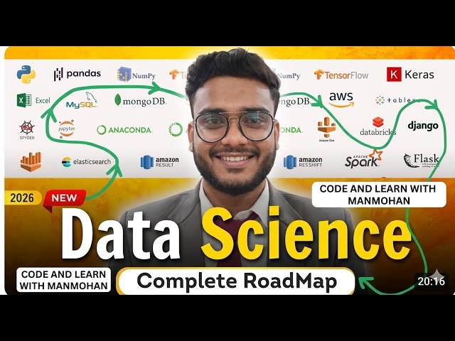 The Complete Data Science RoadMap | from Basics to Advanced for 2026