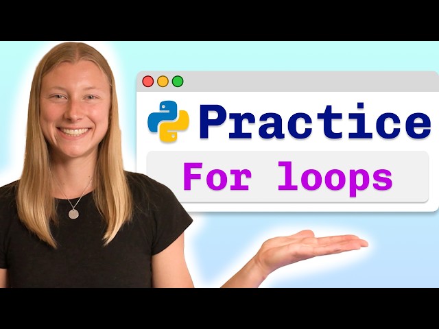 [Practice Problems] Python For Loops - Visually Explained