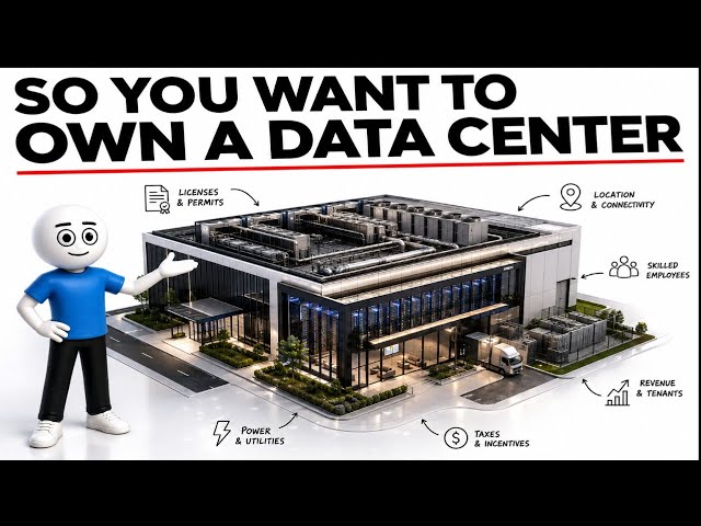 How Data Centers Make Money (And Why They Cost $100M+)