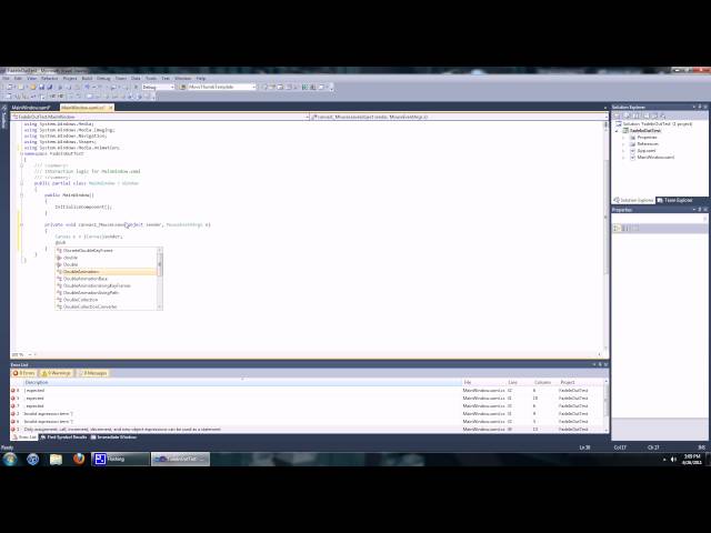 Tutorial: Fade animation for WPF controls. (C#/WPF)