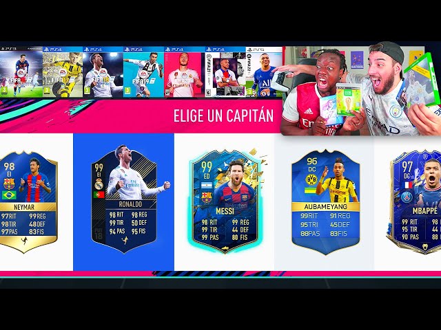 FUT DRAFT EN CADA FIFA  (DESDE EL FIFA 16 al FIFA 22)