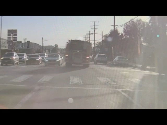New video shows moments before LAFD fire truck crashed, overturned