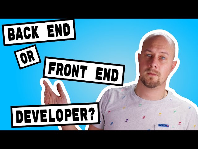 Should You be a Backend or Frontend Developer?