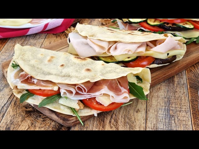 Better than bread! You've never tried an Italian recipe like this | Easy and authentic piadina