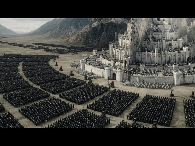 WHAT IF 4.2M ISENGARD STORMED 1.4M MIDDLE-EARTH AT MINAS TIRITH?! [4K]