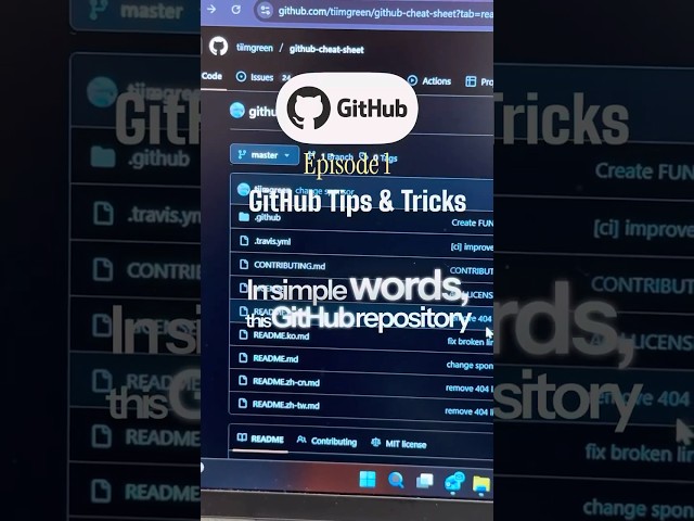 GitHub Cheat Sheet: GitHub Tips & Tricks Episode 1 - Your Complete GitHub Reference Guide
