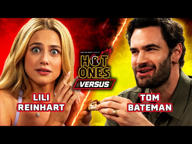 Lili Reinhart vs. Tom Bateman | Hot Ones Versus