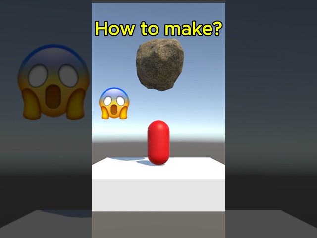 Make a Game in 10 Seconds with Unity! #unity3d