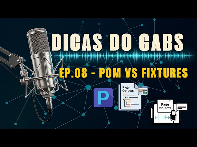 Page Object Model e Fixtures no Playwright: A Arquitetura Profissional | Dicas do Gabs