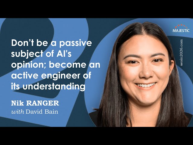 Don’t be a passive subject of AI's opinion; become an active engineer – with Nik Ranger