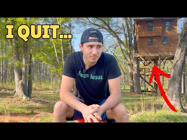 Im Quitting My Treehouse Build...