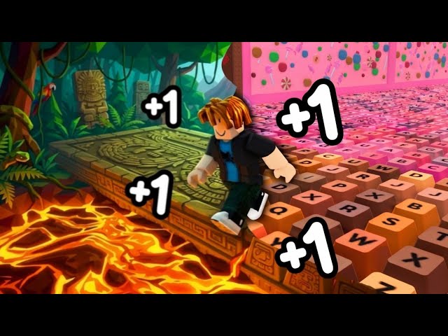 THEY added AZTEC WORLD in +1 Speed Escape Roblox