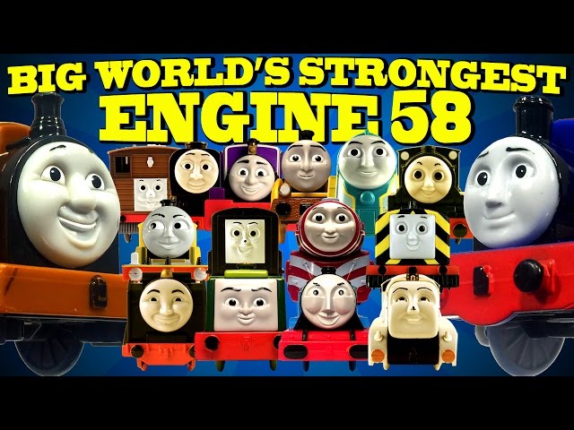 BIG Thomas and Friends 58 World's Strongest Engine Trackmaster ThomasToyTrains