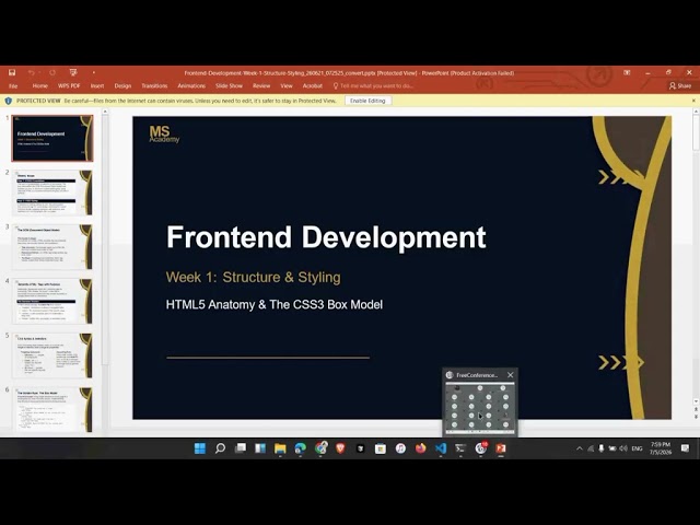 Frontend development week 1 practical 
