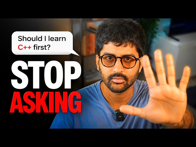 Stop asking me this question. You will fail.